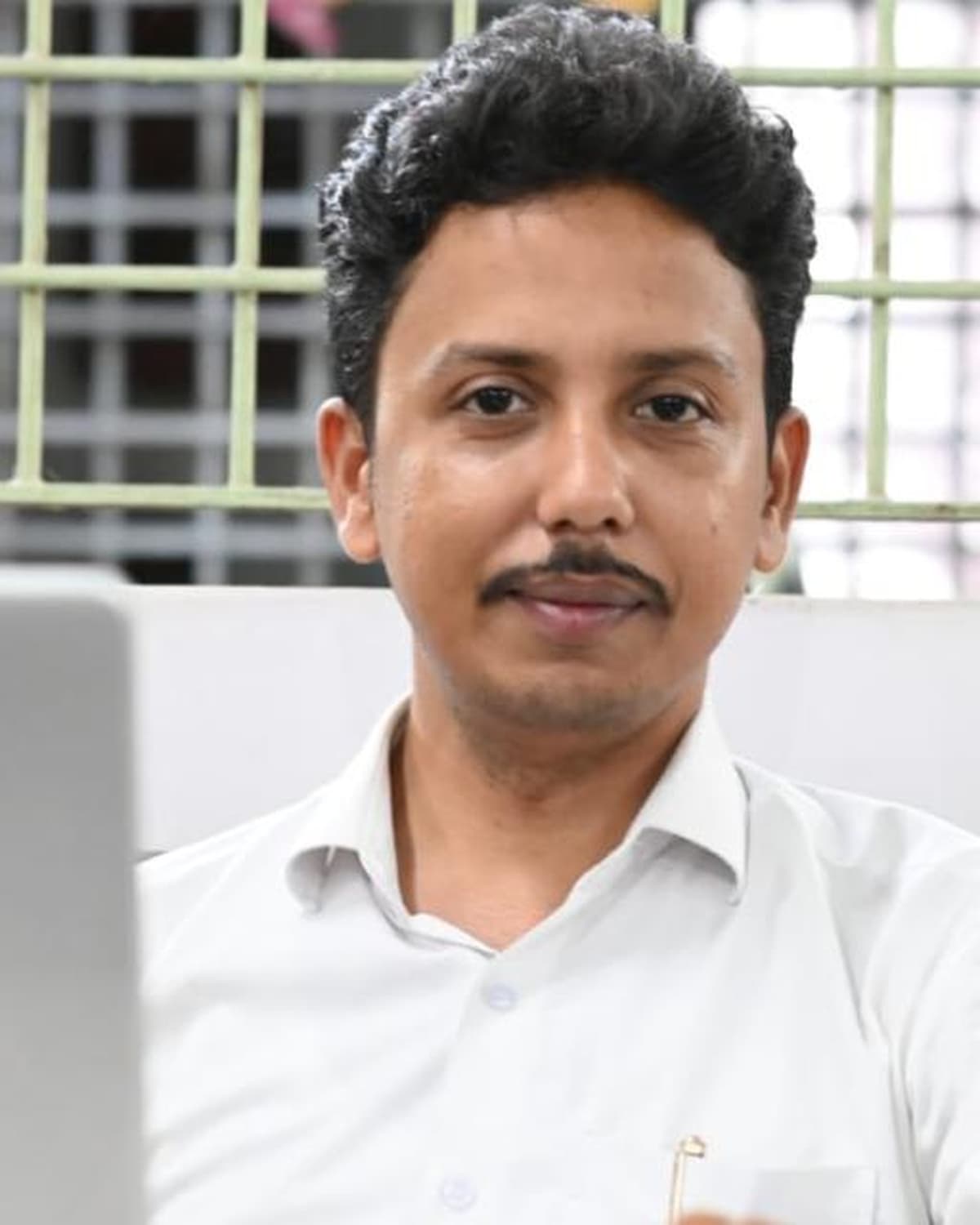 Mohan Ghosh, Advocate, in court attire